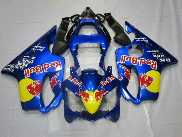 Carenados Moto Honda CBR600 F4i 2001-2003 - Azul Amarillo Rojo Bull Baratos