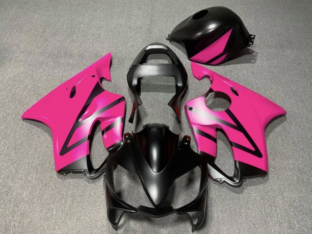 Carenados Moto Honda CBR600 F4i 2001-2003 - Rosa Negro Mate Baratos