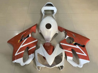 Carenados Moto Honda CBR600 F4i 2001-2003 - Blanco Naranja Baratos