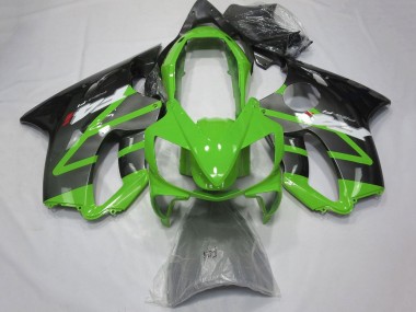 Carenados Moto Honda CBR600 F4i 2004-2007 - Verde Gris Negro Brillante Baratos