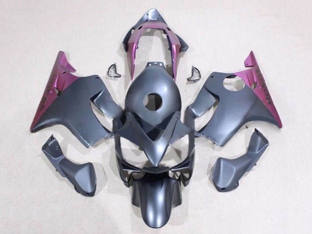 Carenados Moto Honda CBR600 F4i 2004-2007 - Gris Mate Púrpura Claro Baratos