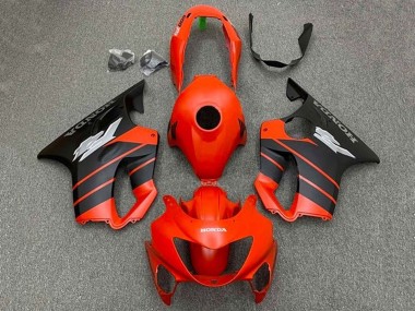 Carenados Moto Honda CBR600 F4i 2004-2007 - Rojo Negro Mate Baratos