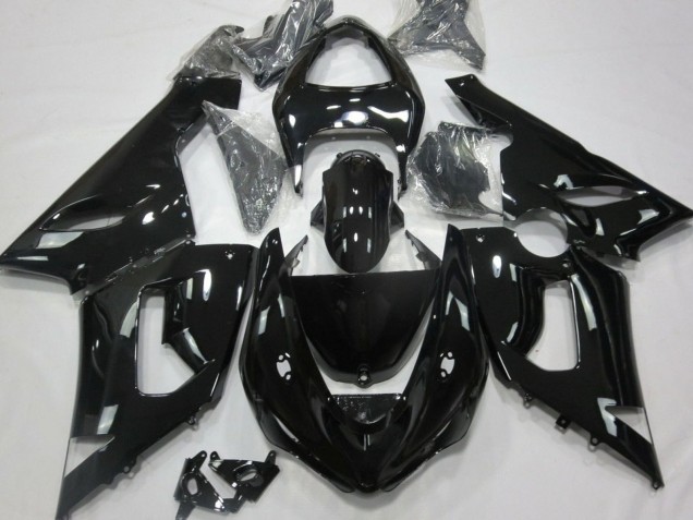 Carenados Moto Kawasaki ZX6R 2005-2006 - Negro Brillante Baratos