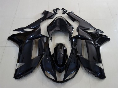 Carenado Moto Kawasaki ZX6R 2007-2008 - Negro Brillante Baratos