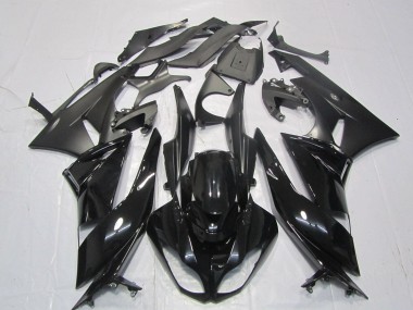 Carenados Moto Kawasaki ZX6R 2007-2008 - Negro Brillante Negro Mate Baratos