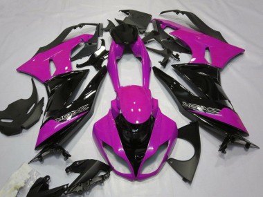 Carenados Moto Kawasaki ZX6R 2007-2008 - Rosa Negro Baratos