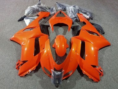 Carenados Moto ABS Kawasaki ZX6R 2007-2008 - Naranja Baratos