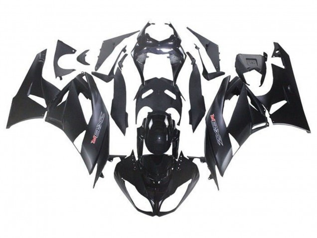 Kits Carenado Moto Kawasaki ZX6R 2009-2012 - Negro Brillante Negro Mate Baratos