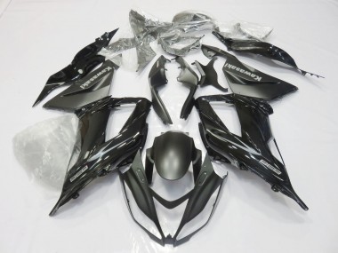 Carenados Moto Kawasaki ZX6R 2013-2018 - Negro Brillante Negro Mate Baratos