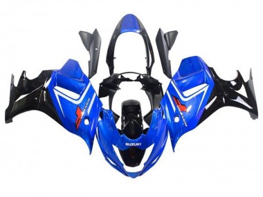 Carenados Moto Suzuki GSX650F 2008-2013 - Azul Blanco Negro Brillante Baratos