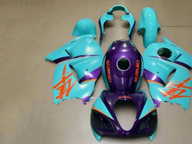 Carenados Moto Suzuki GSXR1000 1996-2007 - Púrpura Mate Naranja Azul Baratos