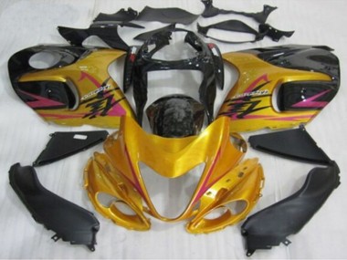 Carenados Moto Suzuki GSXR1000 1996-2007 - Oro Negro Rosa Baratos