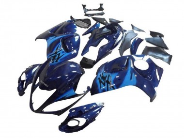 Carenados Moto Suzuki GSXR 1300 Hayabusa 2008-2020 - Azul Oscuro Azul Claro Baratos