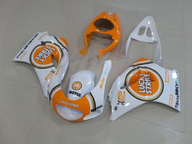 Carenados Moto Suzuki RGV250 VJ22 1991-1996 - Blanco Naranja Lucky Strike Motul Baratos