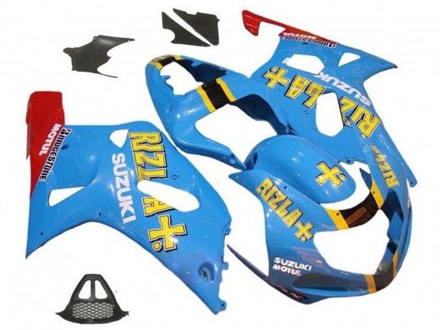 Carenados Moto Suzuki GSXR1000 2000-2002 - Azul Amarillo Rojo Rizla Baratos
