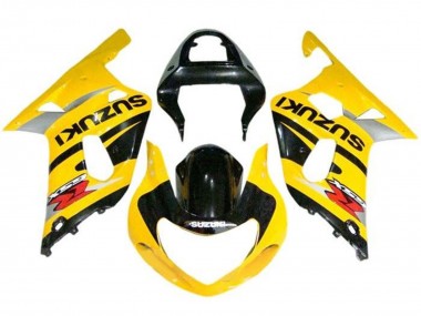 Carenados Moto Suzuki GSXR1000 2000-2002 - Amarillo Gris Negro Baratos