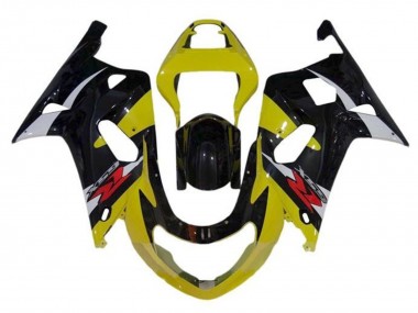 Carenados Moto Suzuki GSXR1000 2000-2002 - Amarillo Plata Negro Brillante Rojo Baratos