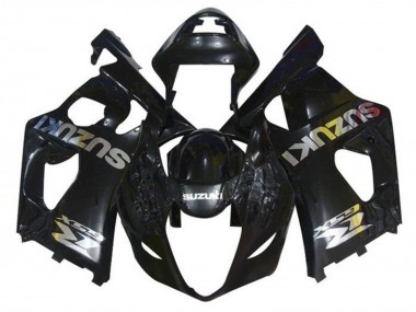 Carenados Moto Suzuki GSXR 1000 2003-2004 - Negro Brillante Chrome Baratos