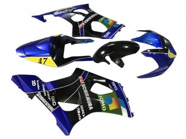 Carenados Moto Suzuki GSXR 1000 2003-2004 - Azul Amarillo Negro JOMO Baratos