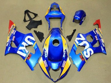 Carenados Moto Suzuki GSXR 1000 2003-2004 - Azul Amarillo Rojo Blanco Motul Baratos