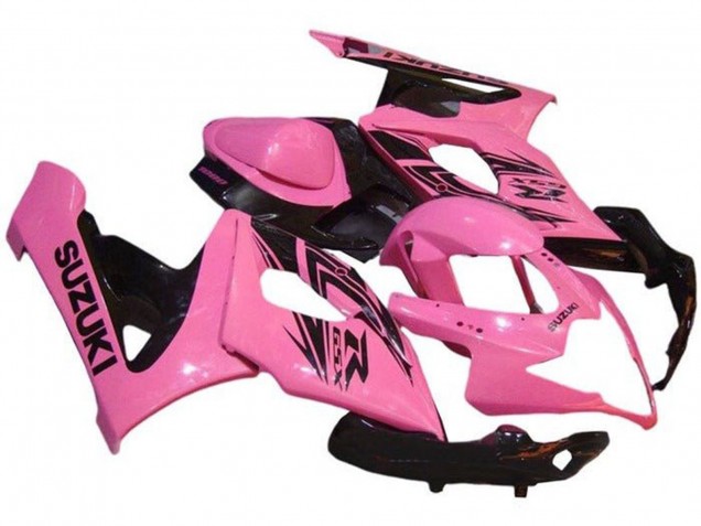 Carenados Moto Suzuki GSXR 1000 2005-2006 - Rosa Negro Baratos