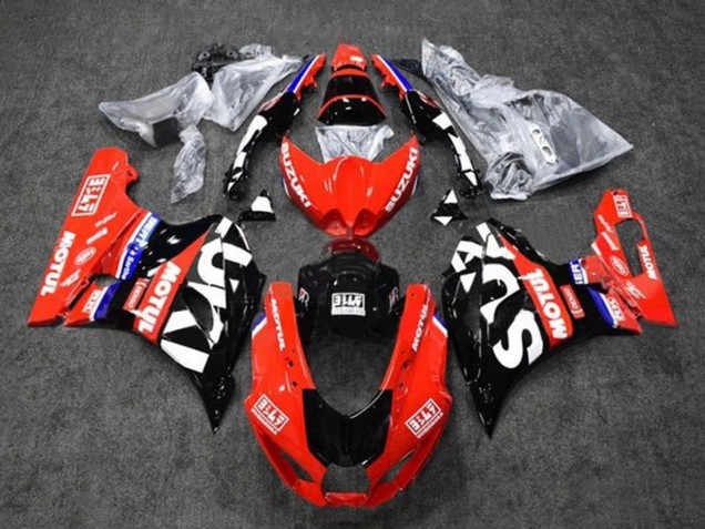 Carenados Moto Suzuki GSXR1000 2017-2024 - Rojo Blanco Azul Negro Motul Baratos