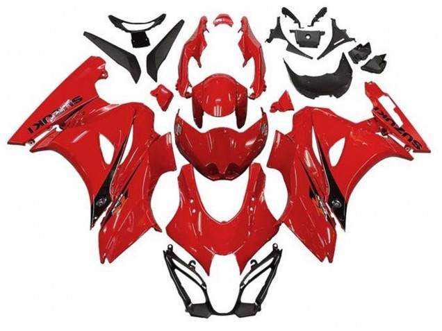 Carenados Moto Suzuki GSXR1000 2017-2024 - Rojo Negro Baratos