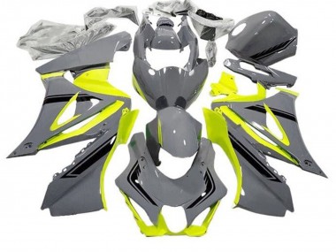 Carenados Moto Suzuki GSXR1000 2017-2024 - Gris Amarillo Negro Baratos