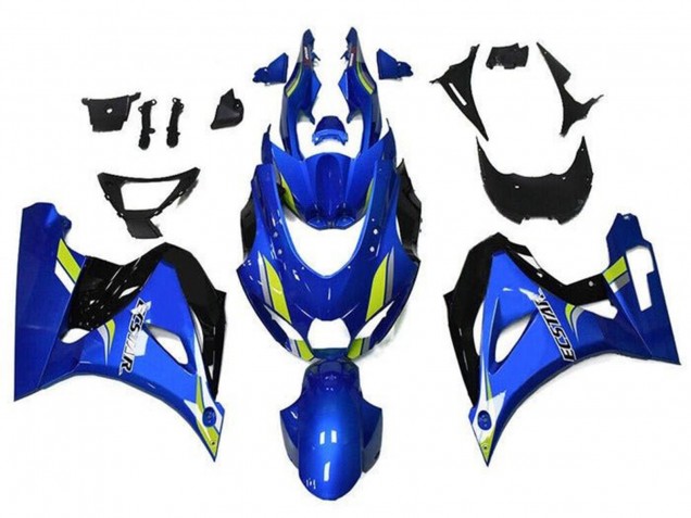 Carenados Moto Suzuki GSXR1000 2017-2024 - Azul Verde Negro Ecstar Baratos