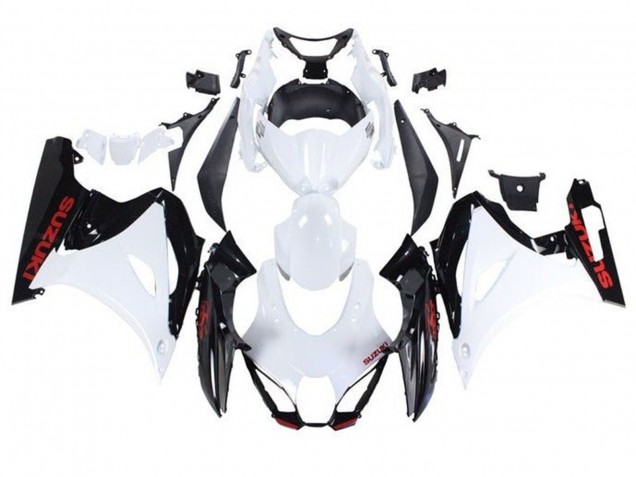 Carenados Moto Suzuki GSXR1000 2017-2024 - Blanco Negro Rojo Baratos