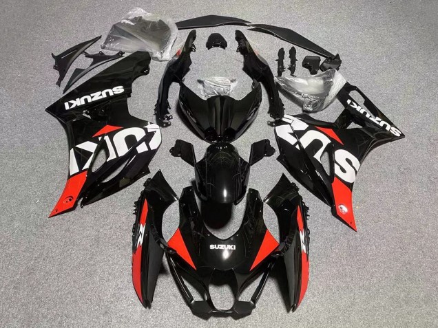 Carenados Moto Suzuki GSXR1000 2017-2024 - Negro Rojo Blanco Baratos