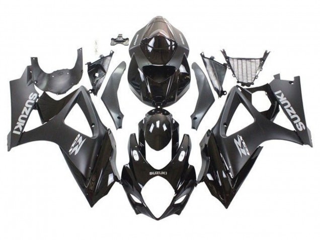 Carenados Moto Suzuki GSXR 1000 2007-2008 - Negro Brillante Negro Mate Gris Baratos