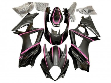 Carenados Moto Suzuki GSXR 1000 2007-2008 - Negro Mate Rosa Baratos