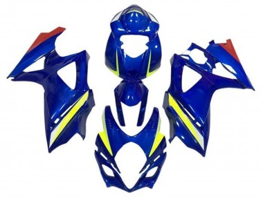 Carenados Moto Suzuki GSXR 1000 2007-2008 - Azul Amarillo Rojo Baratos