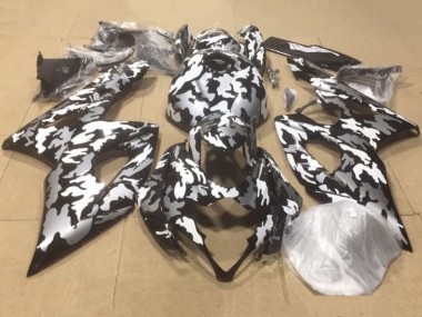 Carenados Moto Suzuki GSXR 1000 2007-2008 - Negro Blanco Gris Camouflage Baratos