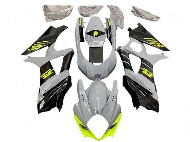 Carenados Moto Suzuki GSXR 1000 2007-2008 - Nardo Gris Neon Amarillo Negro Baratos