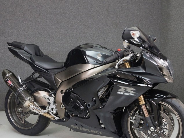 Carenados Moto Suzuki GSXR 1000 2009-2016 - Negro Negro Mate Plata Mate Baratos