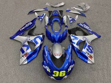 Carenados Moto Suzuki GSXR 1000 2009-2016 - Azul Plata 36 Baratos