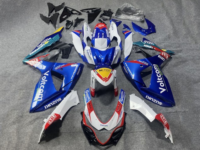 Carenados Moto Suzuki GSXR 1000 2009-2016 - Blanco Azul Rojo Amarillo Voltcom Baratos