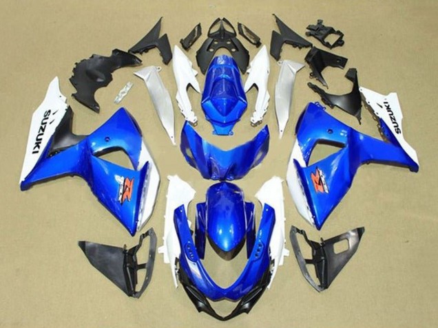 Carenados Moto Suzuki GSXR 1000 2009-2016 - Blanco Azul Rojo Baratos