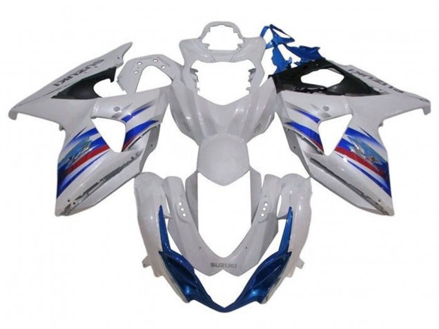Carenado Moto Suzuki GSXR 1000 2009-2016 - Blanco Azul Rojo Negro Baratos