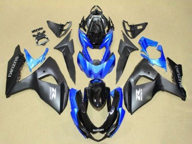 Carenados Moto Suzuki GSXR 1000 2009-2016 - Negro Mate Azul Negro Brillante Gris Baratos