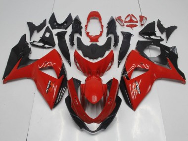 Carenado Moto Suzuki GSXR 1000 2009-2016 - Rojo Negro Baratos