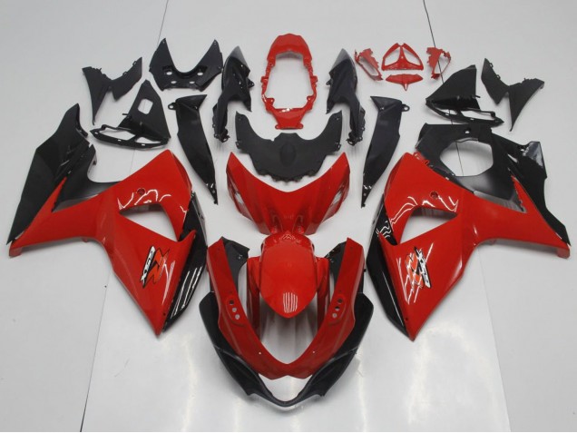 Carenado Moto Suzuki GSXR 1000 2009-2016 - Rojo Negro Baratos