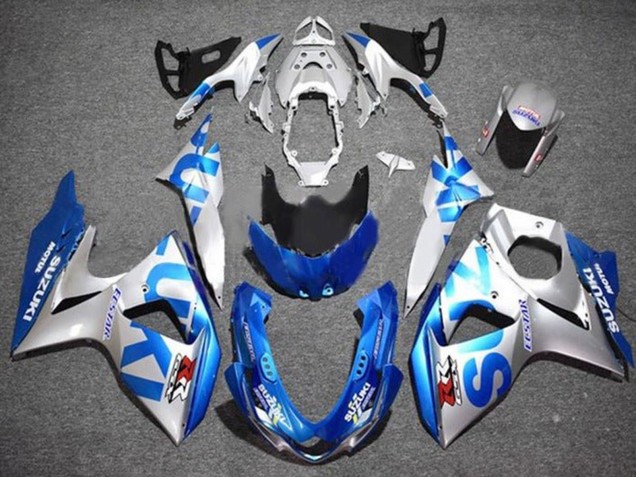 Carenados Moto Suzuki GSXR 1000 2009-2016 - Plata Azul Baratos