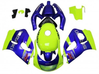 Carenados Moto Suzuki GSXR 600 / GSXR 750 1996-2000 - Azul Amarillo Baratos