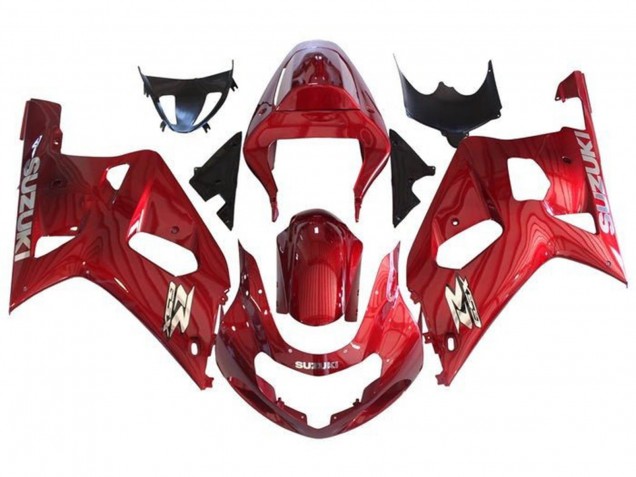 Carenados Moto Suzuki GSXR 600 / GSXR 750 2001-2003 - Rojo Chrome Baratos