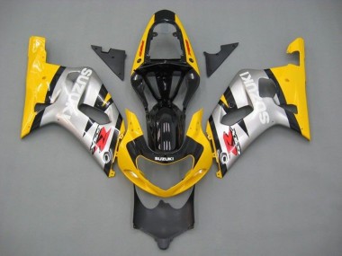 Carenados Moto Suzuki GSXR 600 / GSXR 750 2001-2003 - Amarillo Plata Negro Brillante Rojo Baratos