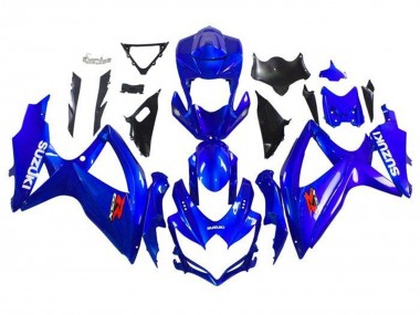 Carenado Moto Suzuki GSXR 600 / GSXR 750 2008-2010 - Azul Blanco Rojo Baratos