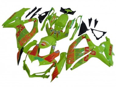 Carenados Moto Suzuki GSXR 600 / GSXR 750 2008-2010 - Verde Naranja Rossi Baratos